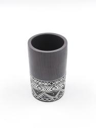 Стакан для зубной пасты JOY HOME Цемент серый