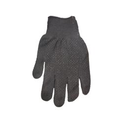 Перчатки нейлоновые с гелевым покрытием черный