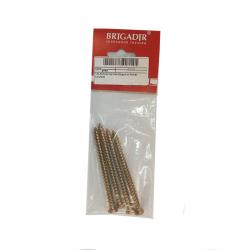 Шуруп по бетону острый желтый 7,5*92 мм 4 шт