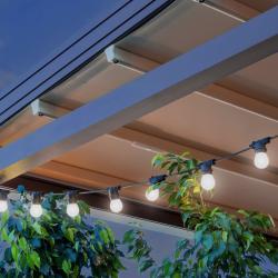 Гирлянда Нить GAUSS 1 режим белый холодный 7,7 м