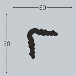 Угол ДЕ-БАГЕТ 30*30*2000 мм У2 30/30