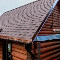 Гибкая черепица SHINGLAS Фазенда Коричневый