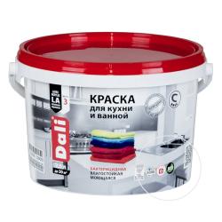 Краска DALI для кухни и ванной Бесцветный 2,5 л