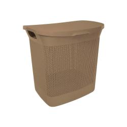 Корзина для белья PLASTIC REPUBLIC Ajur кофейный 35 л BQ4100КФ