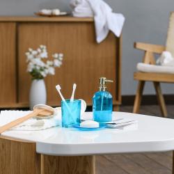 Мыльница MOROSHKA Bright Colors бирюзовый