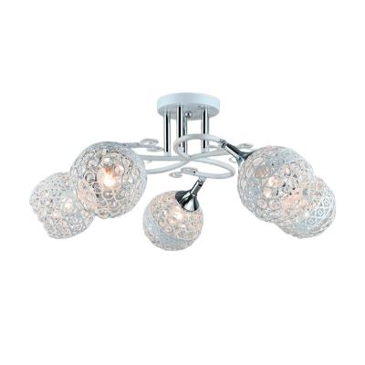 Люстра ЛАЙТ СФЕРА 5472/5 WT+CH Белый