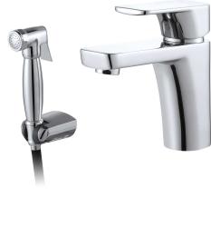 Смеситель для умывальника с гигиеническим душем D&K Berlin Freie DA1432601 