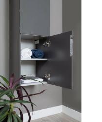 Пенал AQUANET Алвита R антрацит 35*157,6 см 