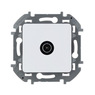 Механизм розетки телевизионной LEGRAND Inspiria TV звезда белый 673850
