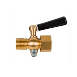 Кран шаровой ЭКОМЕРА для подключения манометра 1/2" ВР-НР 