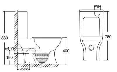 Унитаз-компакт ALIOTTI ALT-T-09 