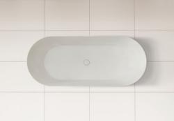 Ванна из искуственного камня ABBER Stein 165*70 см AS9622  