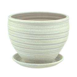 Горшок керамический САДЫ АУРИКИ Модерн Капучино 3 л