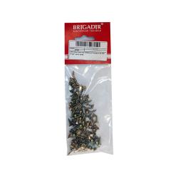 Саморез по дереву острый желтый 3,5*12 мм 100 шт