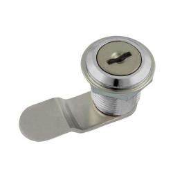 Почтовый замок 6103-16 мм цвет-хром изогнутая планка