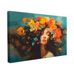 Картина печат. на дер.подрамнике 70*50 Девушка весна /1-251/Симфония/