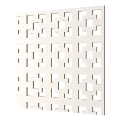 Панель МДФ COSCA DECOR Дамаско Белая 1030*695*3 мм