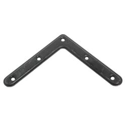 Уголок оконный цинк черный 100*2 мм