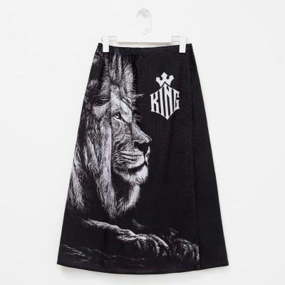 Килт банный ЭТЕЛЬ Лев Черный