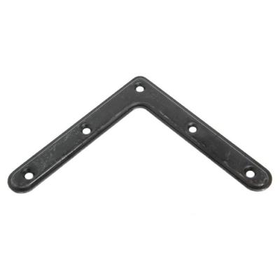 Уголок оконный цинк черный 100*2 мм Уголок оконный цинк черный 100*2 мм