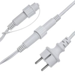 Гирлянда Бахрома TDM 1 режим белый теплый 2*1,5 м