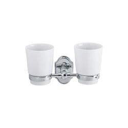 Держатель стакана VERAGIO Stanford chrome двойной