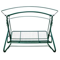 Качели садовые АРНОВЕРК Оазис люкс+ Зеленый 232*125*195 см