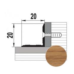 Профиль угловой ЛУКА ПУ 05-1 Сосна 081 1,8 м