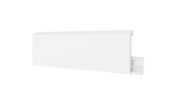 Плинтус WIMAR Quadro pro HDPS 001 Белый 2000*80*15 мм