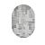 Ковер SIRIUS F190 CREAM-GRAY овал размер 1,0*2,0м