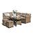 Комплект садовой мебели AFINA GARDEN Бежевый AFM307B