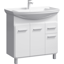 Тумба с раковиной AQWELLA Corsica 85 