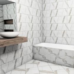 Плитка базовая KERLIFE Arabescato Bianco 42*42 см