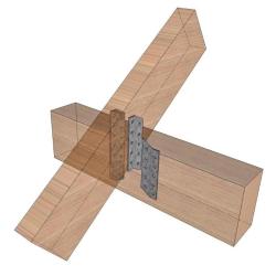 Держатель балки ROCK правый 170*40*40*2 мм