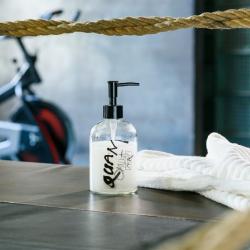 Дозатор жидкого мыла MOROSHKA Graffity прозрачный