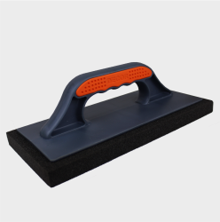 Терка DECOR с накладкой мелкопористый поролон 140*280 мм 670-006