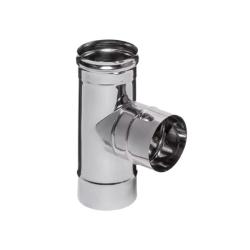 Тройник FERRUM GS AISI 430 90° 0,5 мм 250 мм