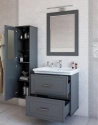 Пенал SANFLOR Модена 35 R серый 34,2*141 см