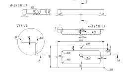 Тумба с раковиной BRIZ Прато 100 