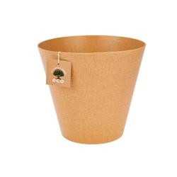 Горшок пластиковый ЛИВИНГРИН Эко Горчичный 5,2 л