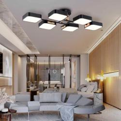 Люстра AMBRELLA Comfort FL4887/6 BK/WD Черный