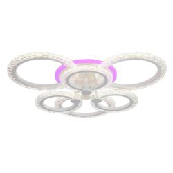 Люстра ЛАЙТ СФЕРА A916/3+3 WT+RGB Белый