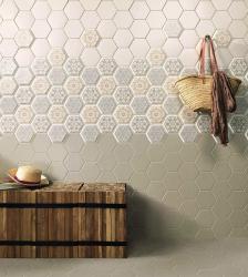 Плитка базовая NATUCER New Panal Hexagon Storm 15*17 см