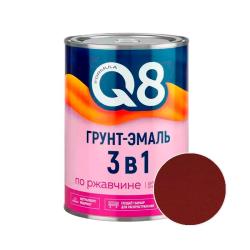 Грунт-эмаль FORMULA Q8 Красно-коричневый 0,8 кг