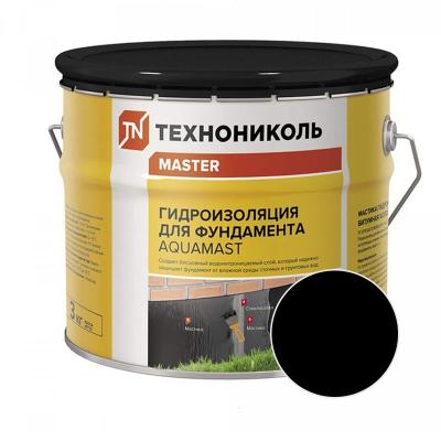 Мастика ТЕХНОНИКОЛЬ AquaMast битумная для фундамента 3 кг