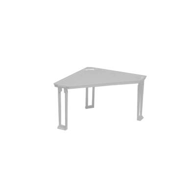 Полка угловая Лофт, серый /Violet/