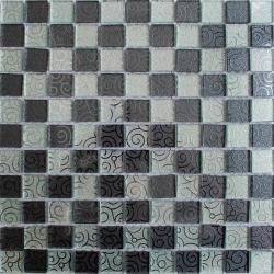 Мозаика KERAMOGRAD Серебро 30*30 см 515