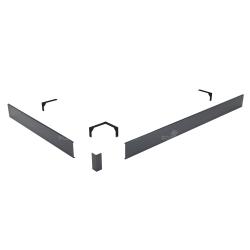 Экран к поддону RGW N/ST-21 графит 70*100 см