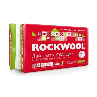 Минеральный утеплитель ROCKWOOL Лайт баттс скандик 100 мм