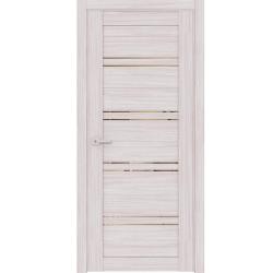 Дверное полотно LIST LX-2 Эш вайт остекленное 2000*900 мм